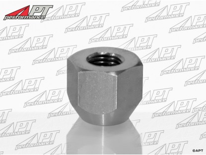 Wheel nut right-hand thread stainless steel open