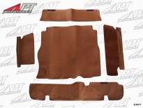 Boot carpet set velours Deluxe buff-coloured Montreal