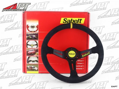 Sabelt Corse dished spokes black suede 350mm