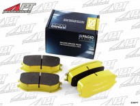 Brake pads rear Pagid Racing Porsche 991 GT3 Cup