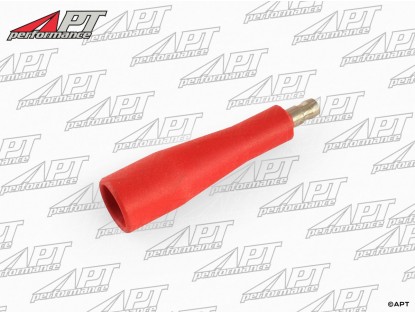 Spark plug extension Ferrari Testarossa red