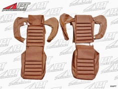 Set (2) Seat covers front 1750 GTV Bertone 1.S scay brown