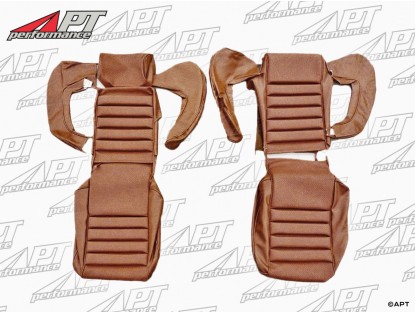 Set (2) Seat covers front 1750 GTV Bertone 1.S scay brown