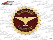 Emblem Bizzarini enamel red