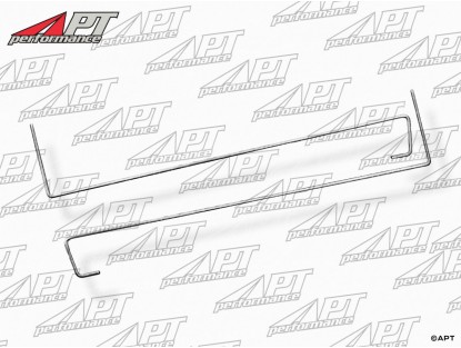 Boot lid torsion bar set (2) Alfa GT Bertone