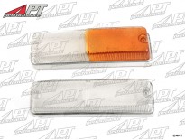 Turn signal lens front white / amber Giulia Super left