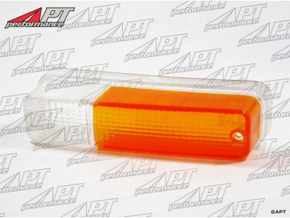 Turn signal lens right + left white / amber Giulia Nuova