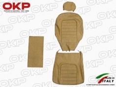 Seat cover scay beige 19cm head rest Spider 1978-89