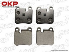 Set brake pads Fiat Dino 2400 rear 2