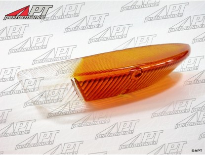 Turn signal lens left Duetto Spider (orange -  white)