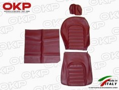 Seat cover scay bordeaux 19cm head rest Spider 1978-89 2