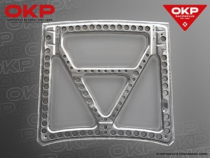 Engine hood Aluminium w/ holes GT / GTA 3,90 kg