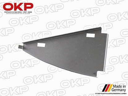 Front right splash guard support panel Spider 1966 - 1982