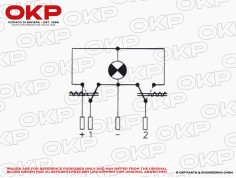 Electric side window switch Spider USA + GTV6 / Ferrari 2