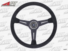 Nardi Classico 360mm black suede / black spokes
