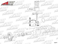 Con rod bolt set (8) 1600  / 1750 - 2000cc ORIGINAL 2