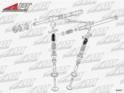 Valve spring inner 2000-3000 V6 GTV + 75 + 164