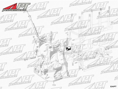 Timing gear bushing in engine block 105 /115 14,50mm