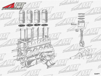 Cylinder liner seal 1300cc (74mm)