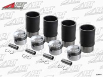 Piston and liner set (4) 1800cc 75 Turbo 80mm