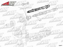 Camshaft Spider IE + 75 IE (with phase displacment)