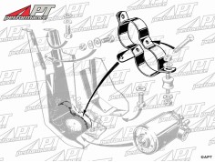 Electric fuel pump bracket Alfa Montreal 2