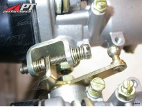 Male throttle lever for Weber DCOE carburetors