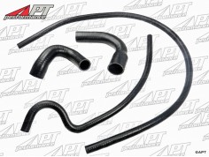 Set (4) silicone radiator hoses 1300 - 1600cc 105 1. S.