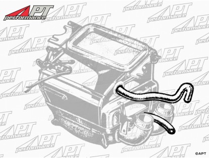 Set (4) silicone radiator hoses 1300 - 1600cc 105 1. S.