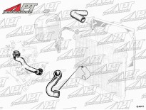 Silicone radiator hose set (5) 1300 - 2000cc 105 / 115 2.S.