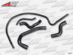 Set (5) silicone radiator hoses Alfetta GTV / Sedan -82