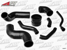 Set (8) silicone air intake hoses Spider / GTV V6 2.0 Turbo