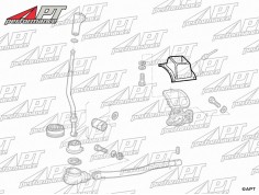 Gear lever rubber boot Alfetta / Giulietta + 75 + SZ/RZ + 90 2
