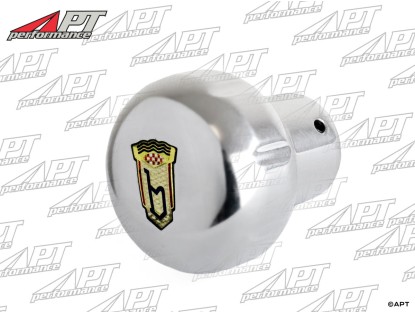 Gearshift knob aluminium Alfa Bertone b Emblem