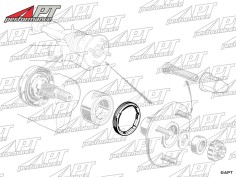 Rear wheel bearing retainer (RH thread) Alfa 116 -1985 2