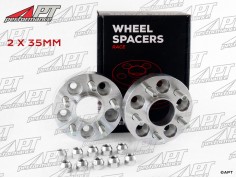 Set wheel spacers GTV6 + 75TS - V6 (70mm)