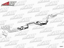 Front + centre exhaust muffler 1300 - 1600 GTA