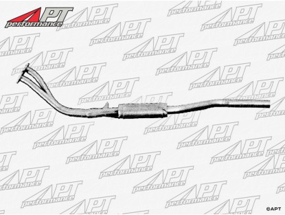 Front exhaust muffler Giulia (hanging pedals)