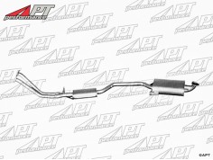 Front + centre exhaust muffler Spider 86 - 93 w/out cat