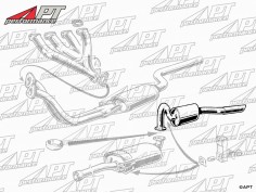 Rear exhaust muffler GT Bertone / Giulia / Berlina / Spider 2