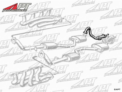Rear exhaust muffler right Montreal