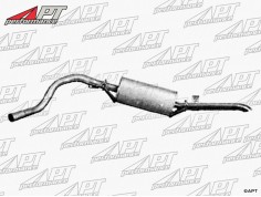 Rear exhaust muffler 1600-2000 Alfetta Sedan