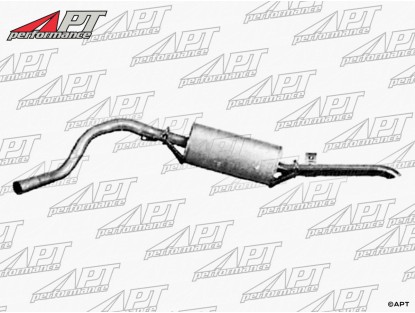 Rear exhaust muffler 1600-2000 Alfetta Sedan
