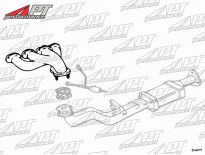 Exhaust manifold Spider 1986 - 89 EU / 1978 - 89 US