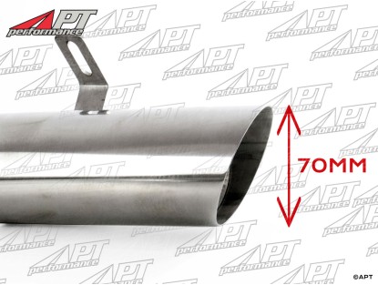 Set sport tailpipes AR Montreal INOX 70mm