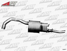 Rear exhaust muffler Alfa 75 IE + TS + Turbo