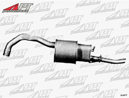 Rear exhaust muffler Alfa 75 IE + TS + Turbo