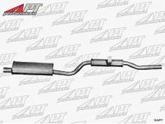 Front + centre exhaust muffler 1900 Super
