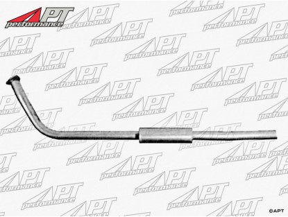 Front exhaust muffler Giulietta TI + Sprint + Spider (3 -bolt)