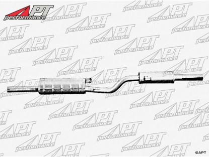 Centre + rear exhaust muffler 750 / 101 Sprint